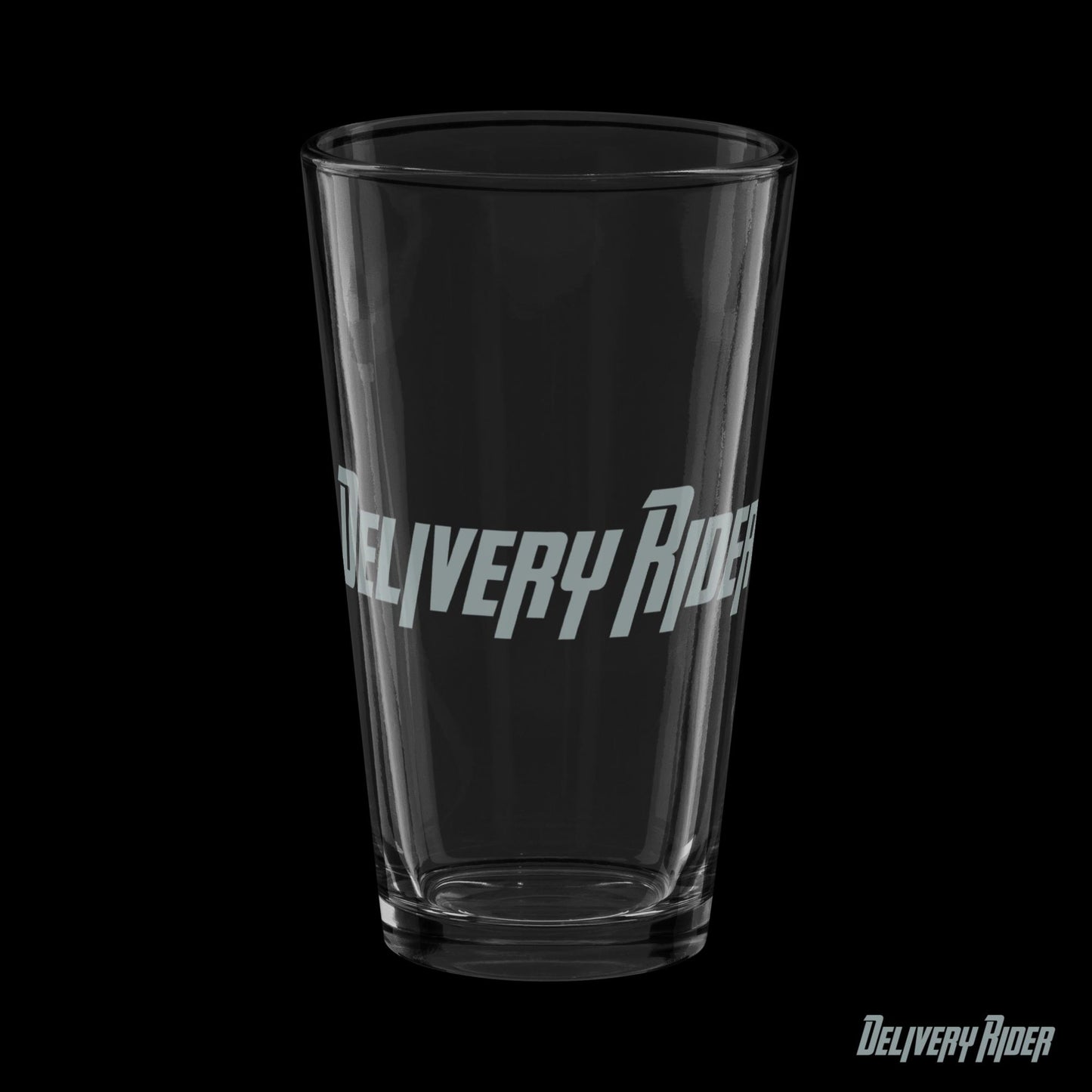 Delivery Rider Shaker pint glass