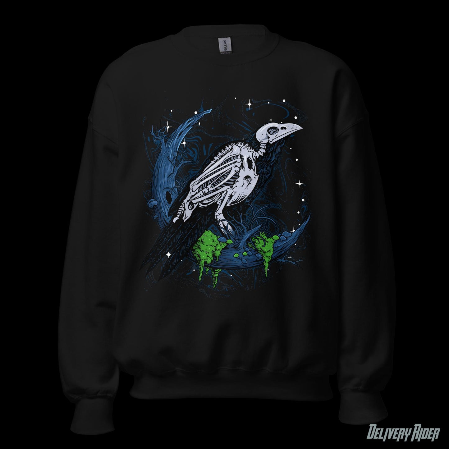 Skull Bird Unisex Sweatshirt