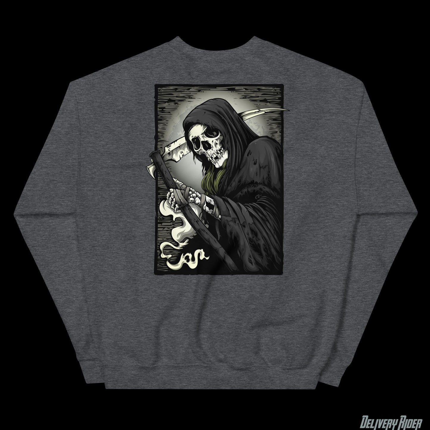 Delivery Rider Grim Reaper Tracksuit Unisex Sweatshirt