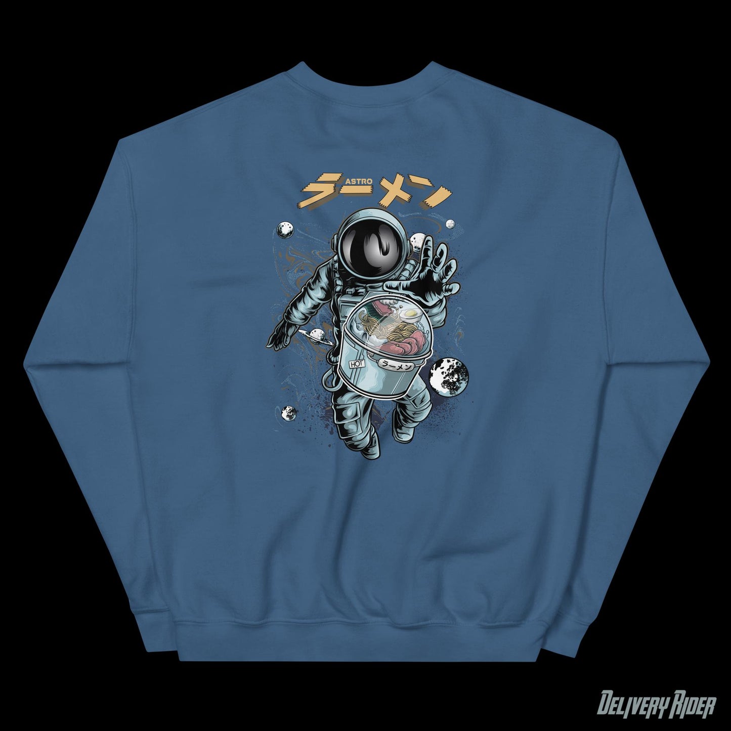 Delivery Rider Astro Ramen Unisex Sweatshirt