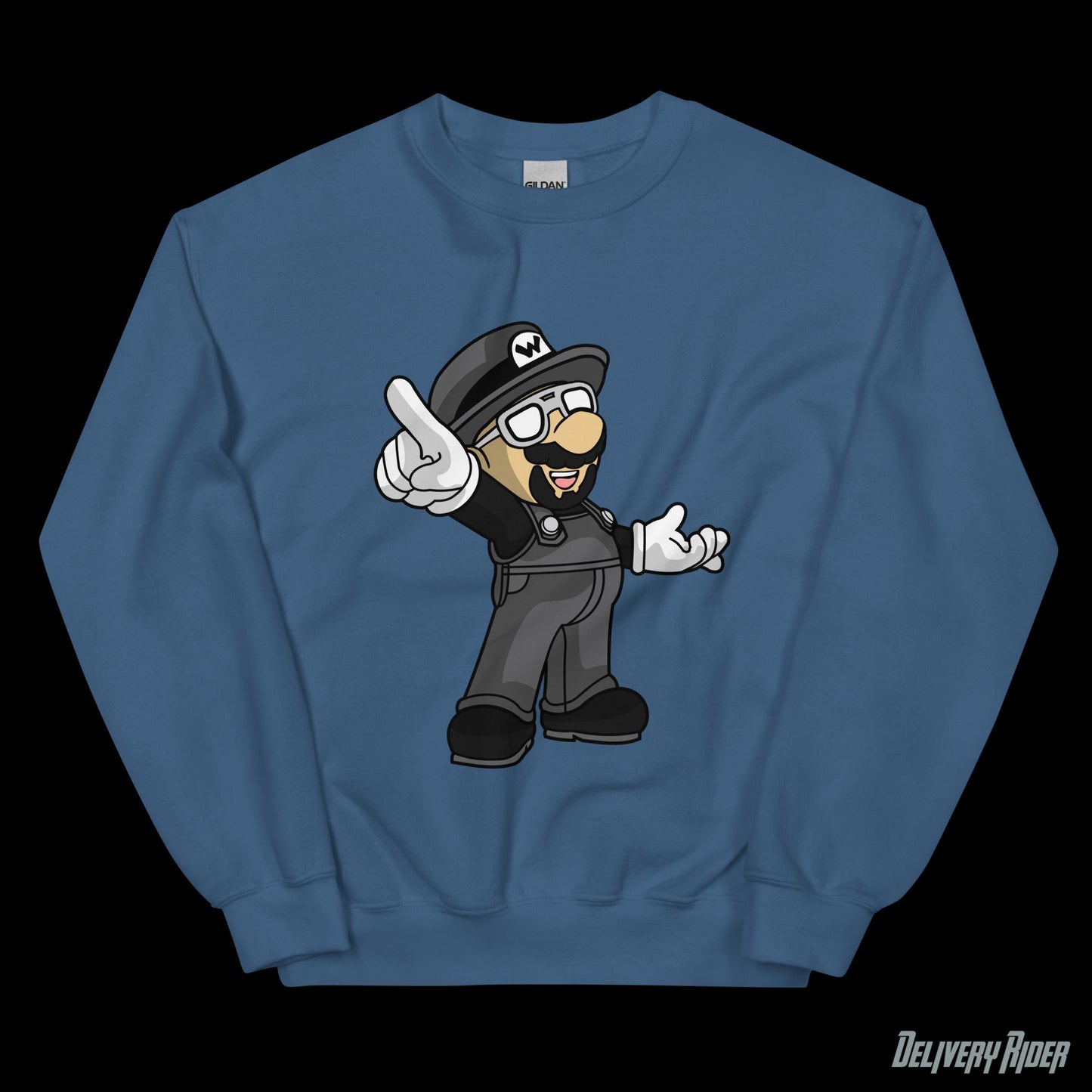 Super Mario Walter White Unisex Sweatshirt