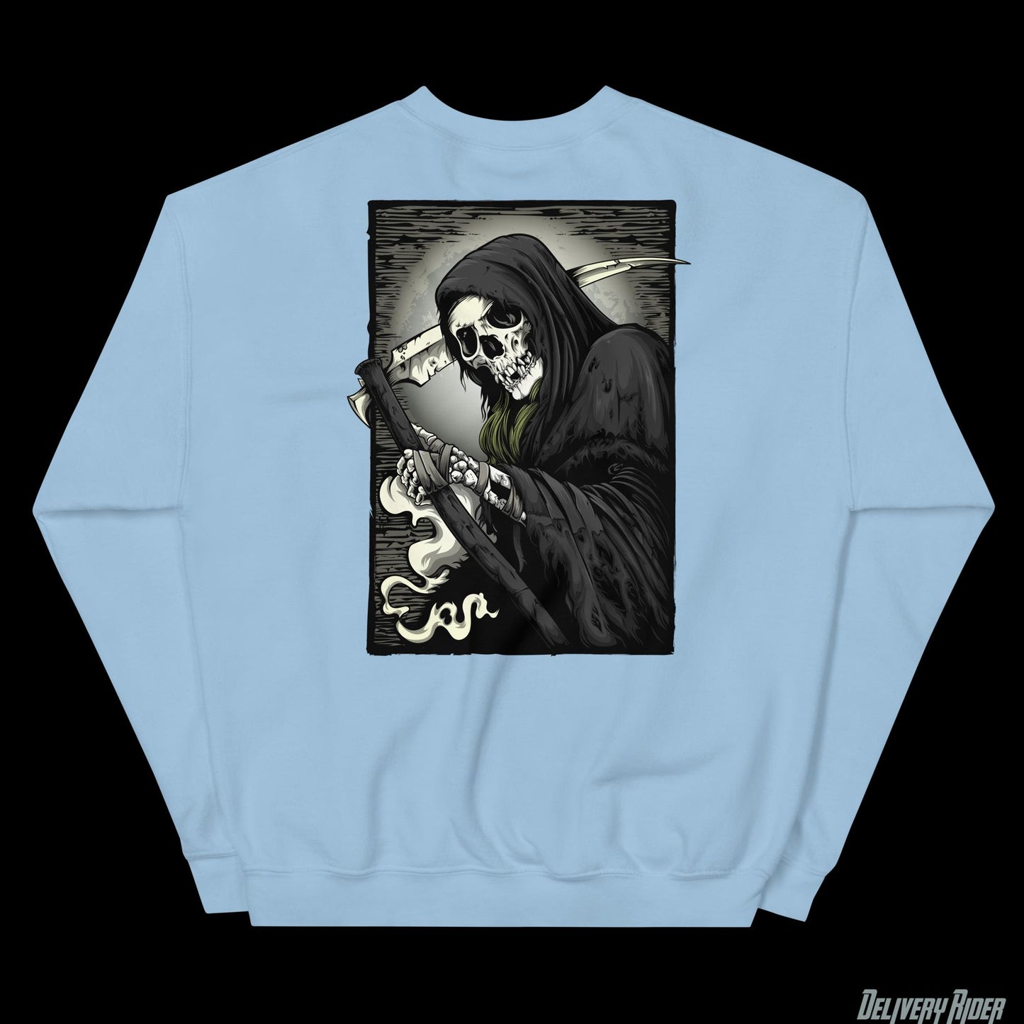 Delivery Rider Grim Reaper Tracksuit Unisex Sweatshirt