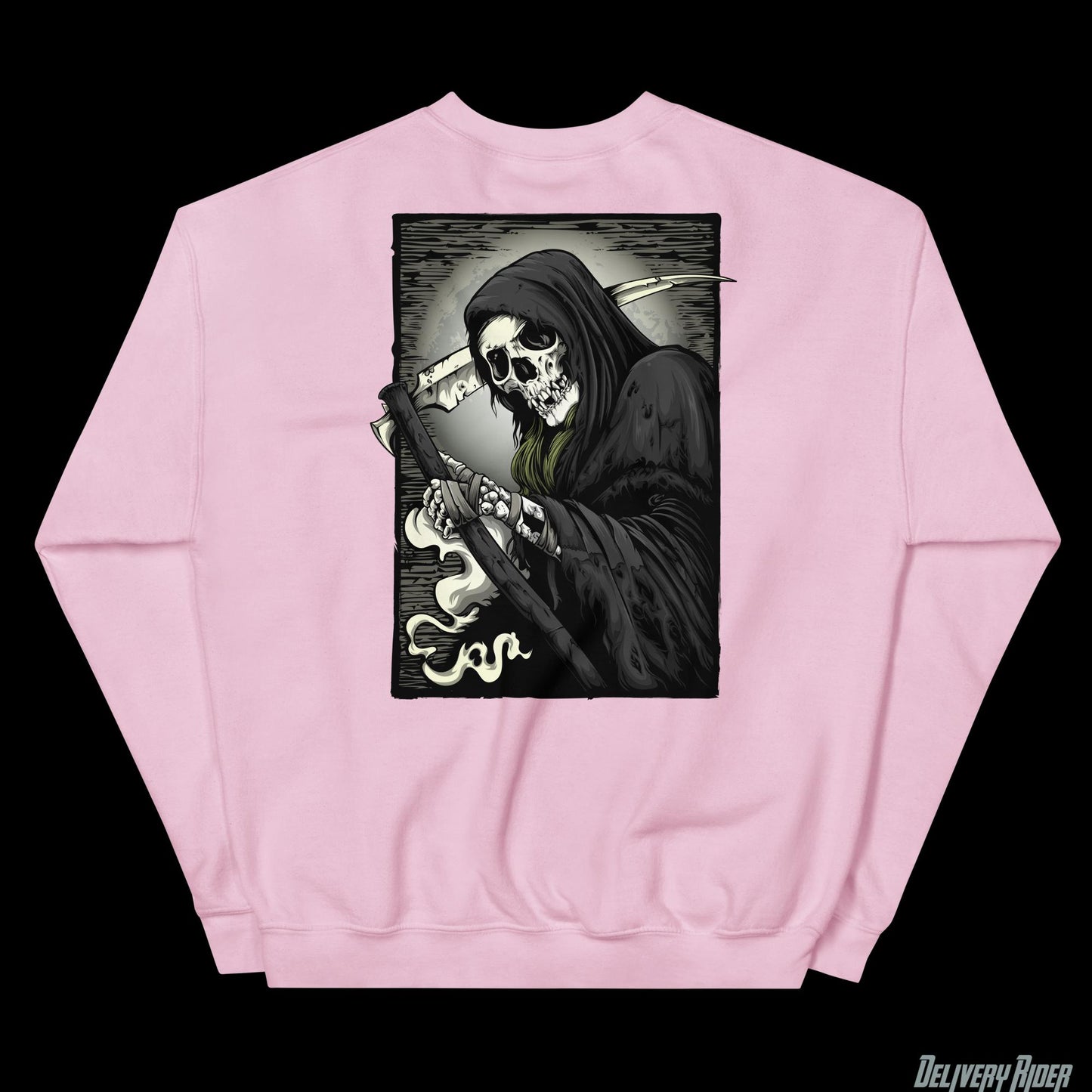 Delivery Rider Grim Reaper Tracksuit Unisex Sweatshirt