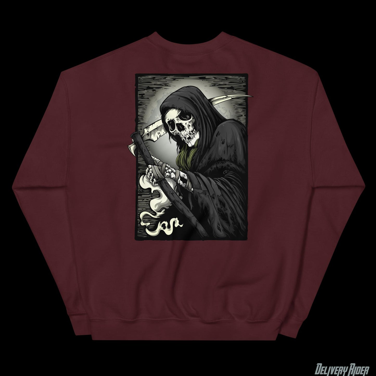 Delivery Rider Grim Reaper Tracksuit Unisex Sweatshirt