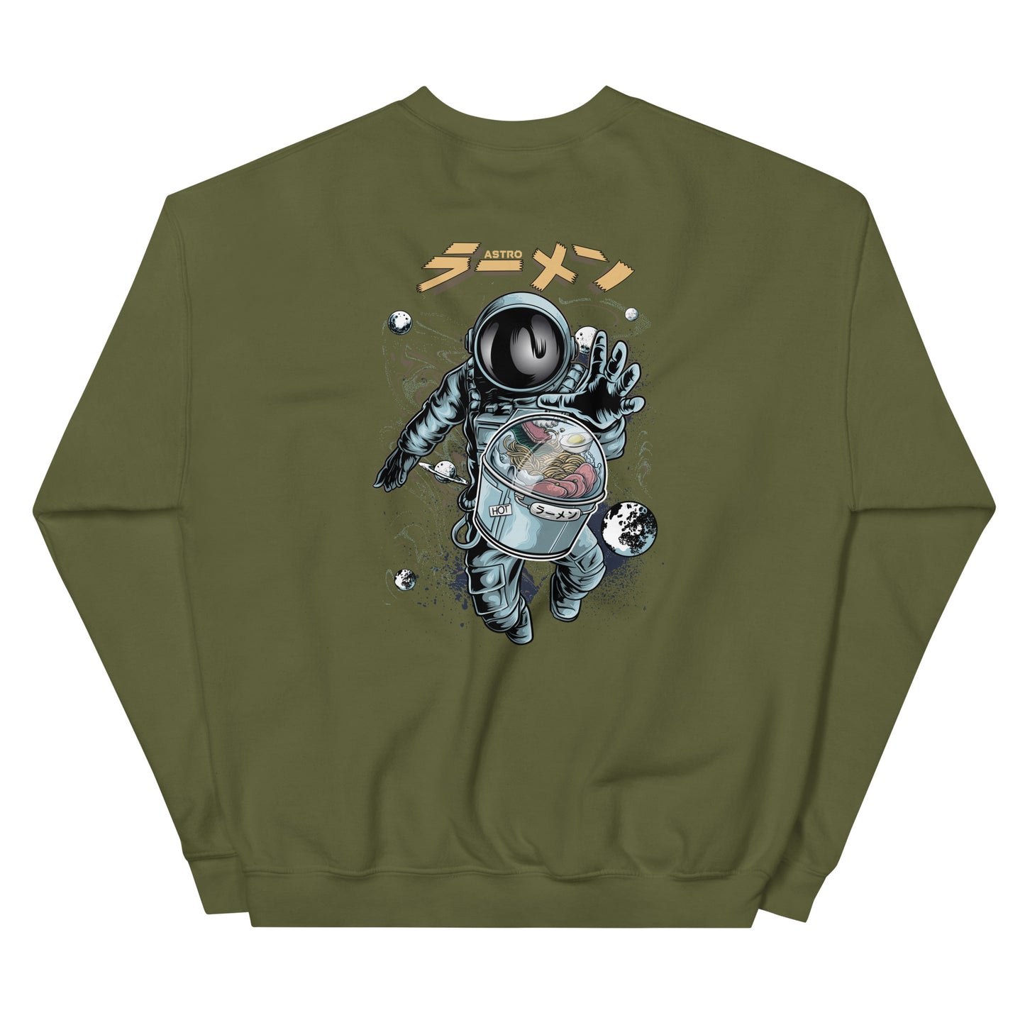 Delivery Rider Astro Ramen Unisex Sweatshirt