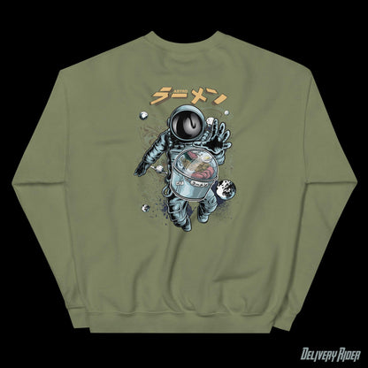 Delivery Rider Astro Ramen Unisex Sweatshirt