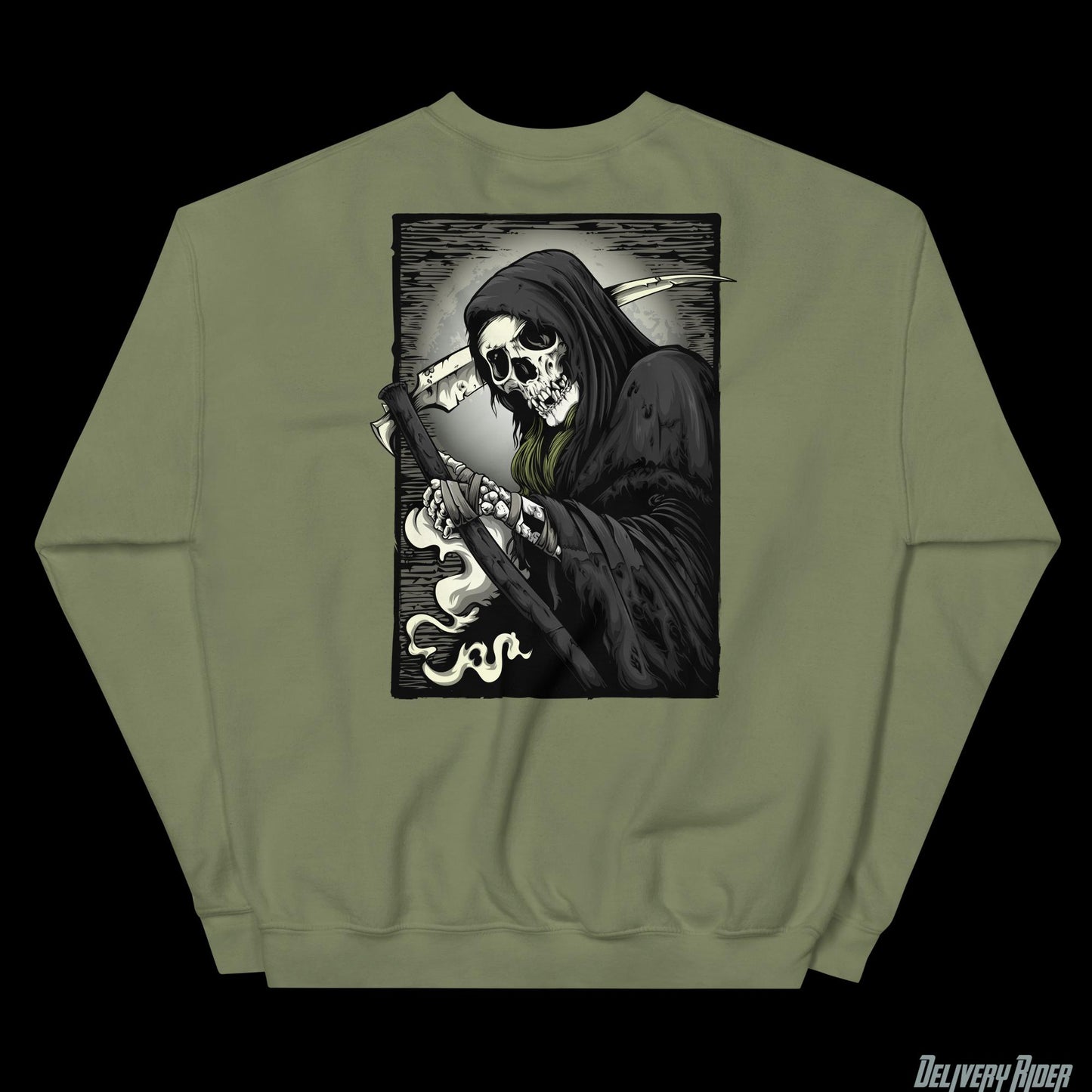 Delivery Rider Grim Reaper Tracksuit Unisex Sweatshirt