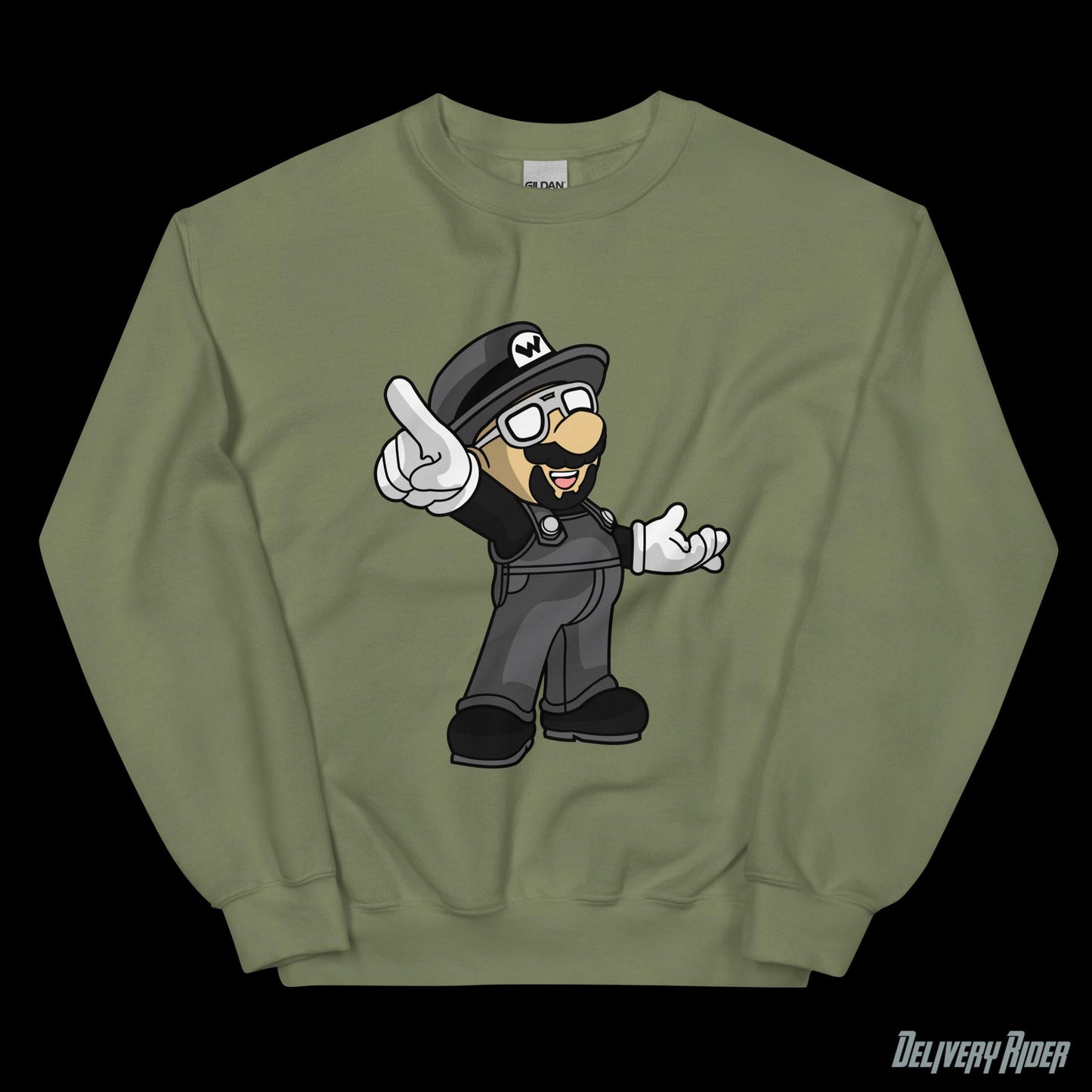 Super Mario Walter White Unisex Sweatshirt