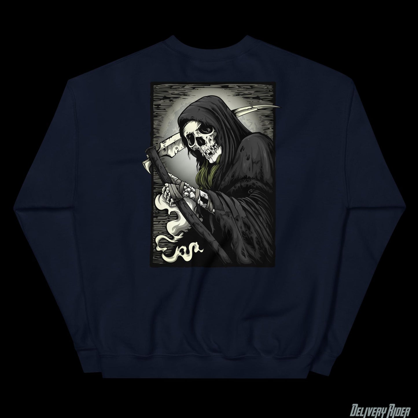 Delivery Rider Grim Reaper Tracksuit Unisex Sweatshirt