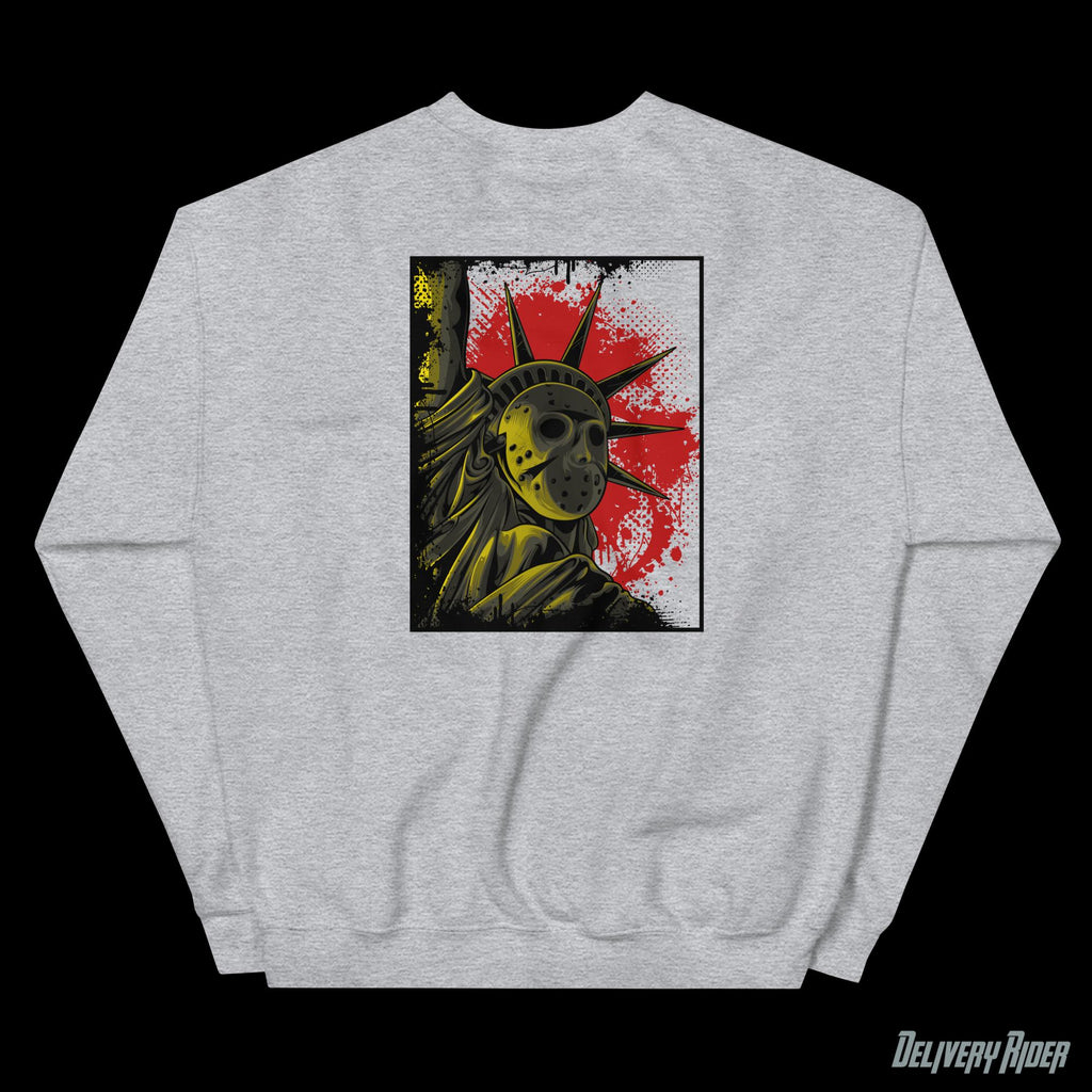 Delivery Rider Jason Unisex Sweatshirt