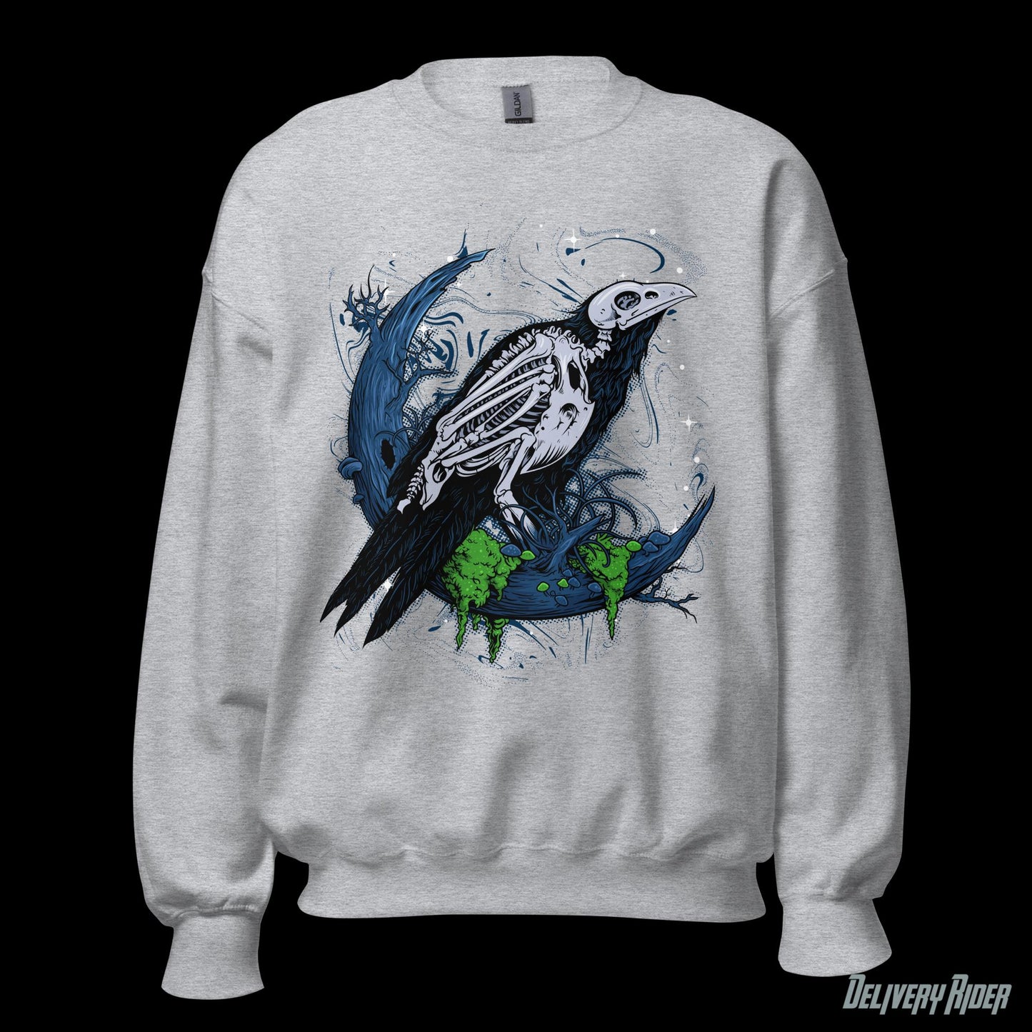 Skull Bird Unisex Sweatshirt