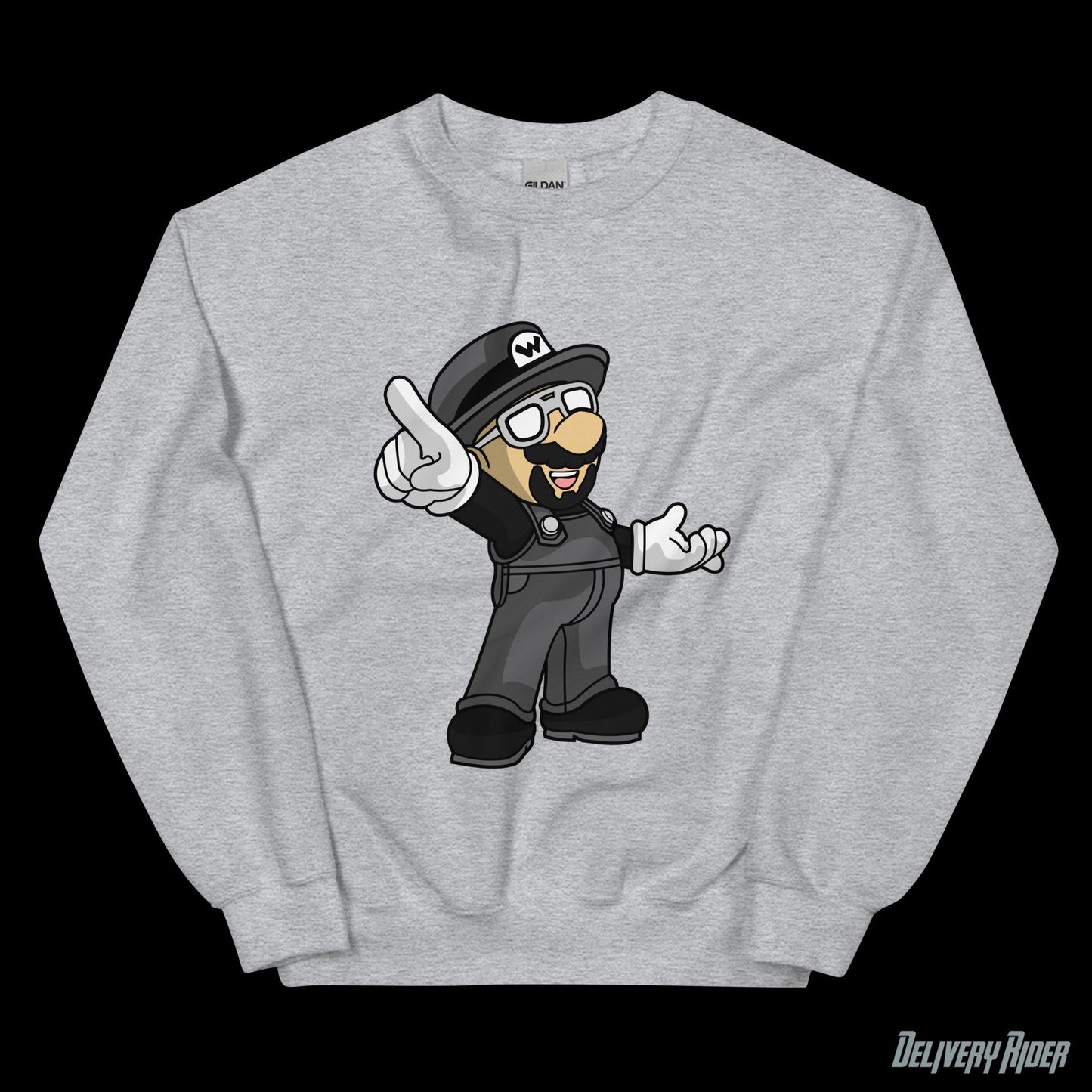 Super Mario Walter White Unisex Sweatshirt