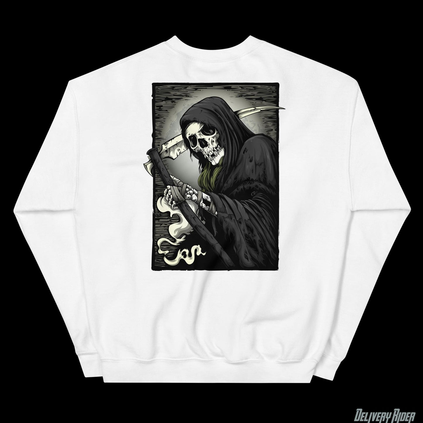 Delivery Rider Grim Reaper Tracksuit Unisex Sweatshirt