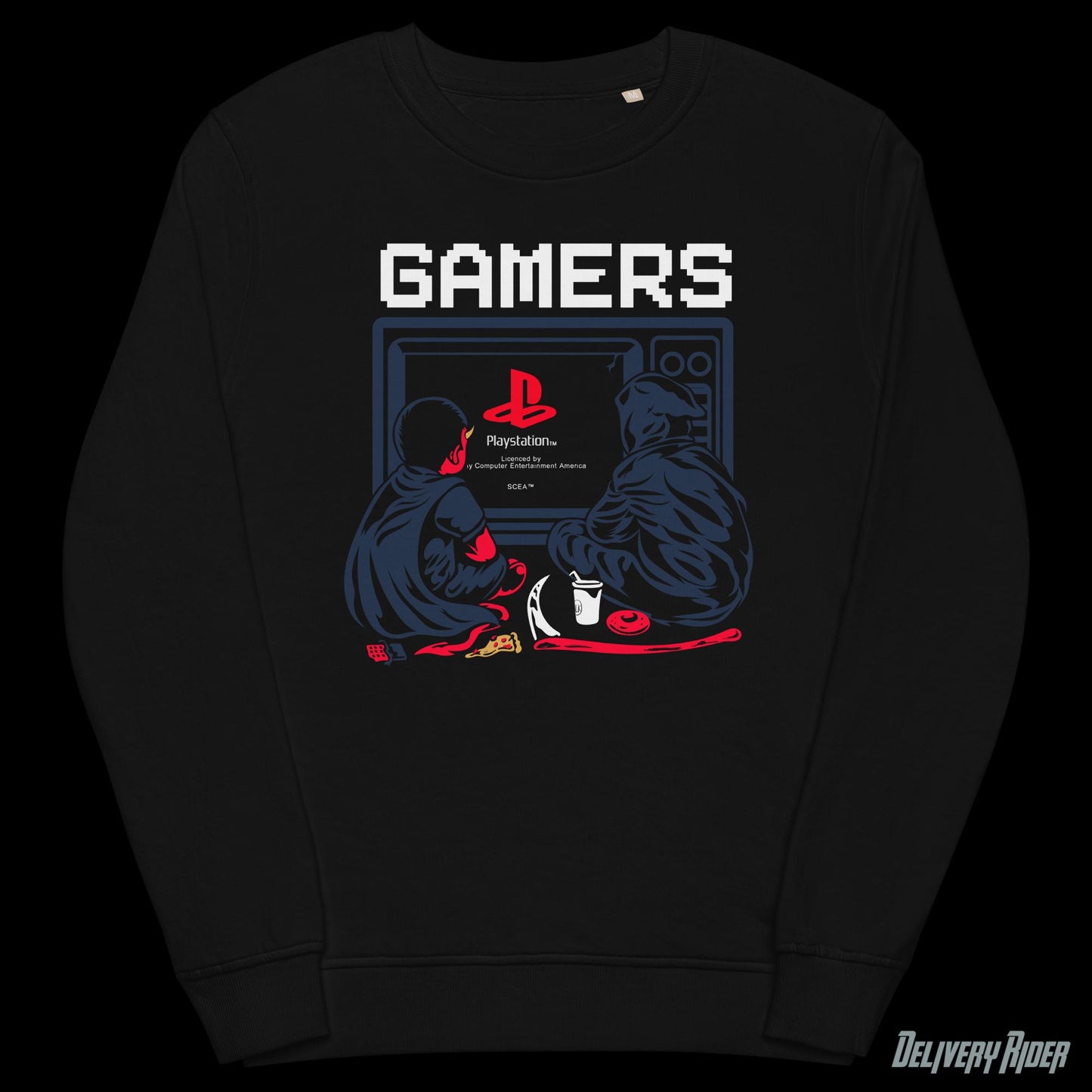 The Gaming Ripper Unisex organic sweatshirt