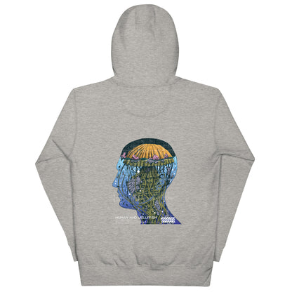 Delivery Rider Jellyfish Brain Unisex Hoodie