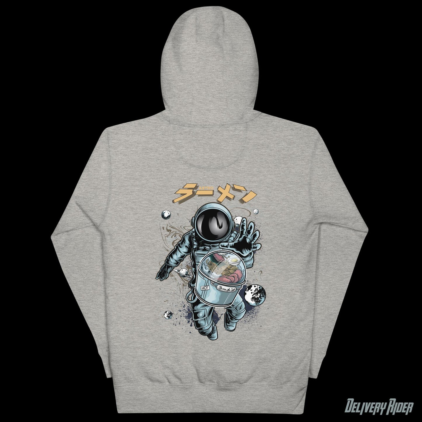 Delivery Rider Astro Ramen Unisex Hoodie