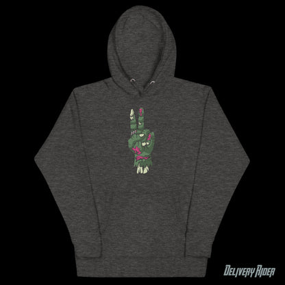 Zombie Hand of Peace Unisex Hoodie