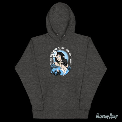 Kitsune Girl With Mask Unisex Hoodie