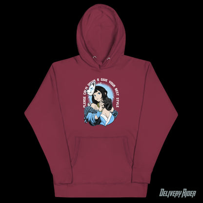 Kitsune Girl With Mask Unisex Hoodie