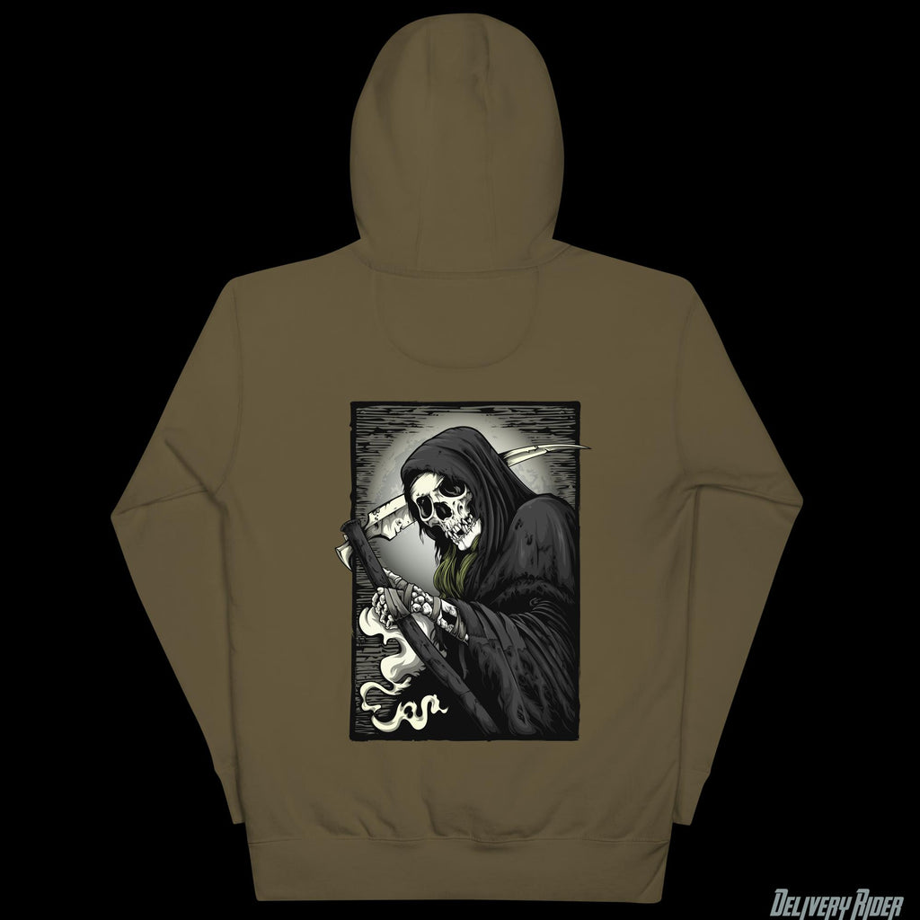 Delivery Rider Grim Reaper Tracksuit Unisex Hoodie