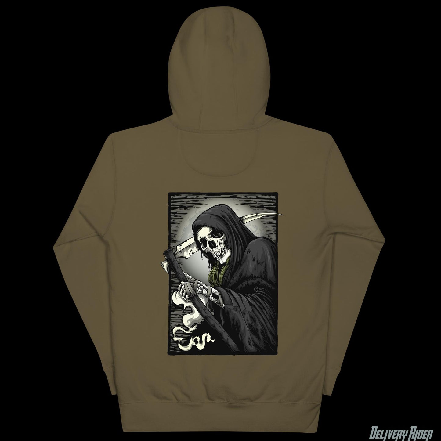 Delivery Rider Grim Reaper Tracksuit Unisex Hoodie