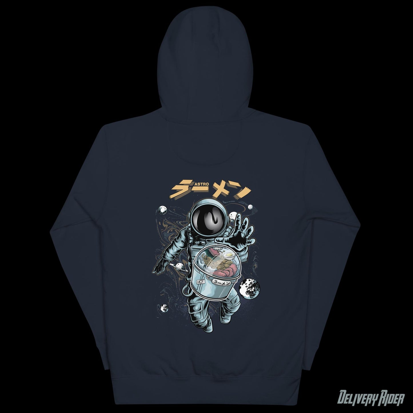 Delivery Rider Astro Ramen Unisex Hoodie