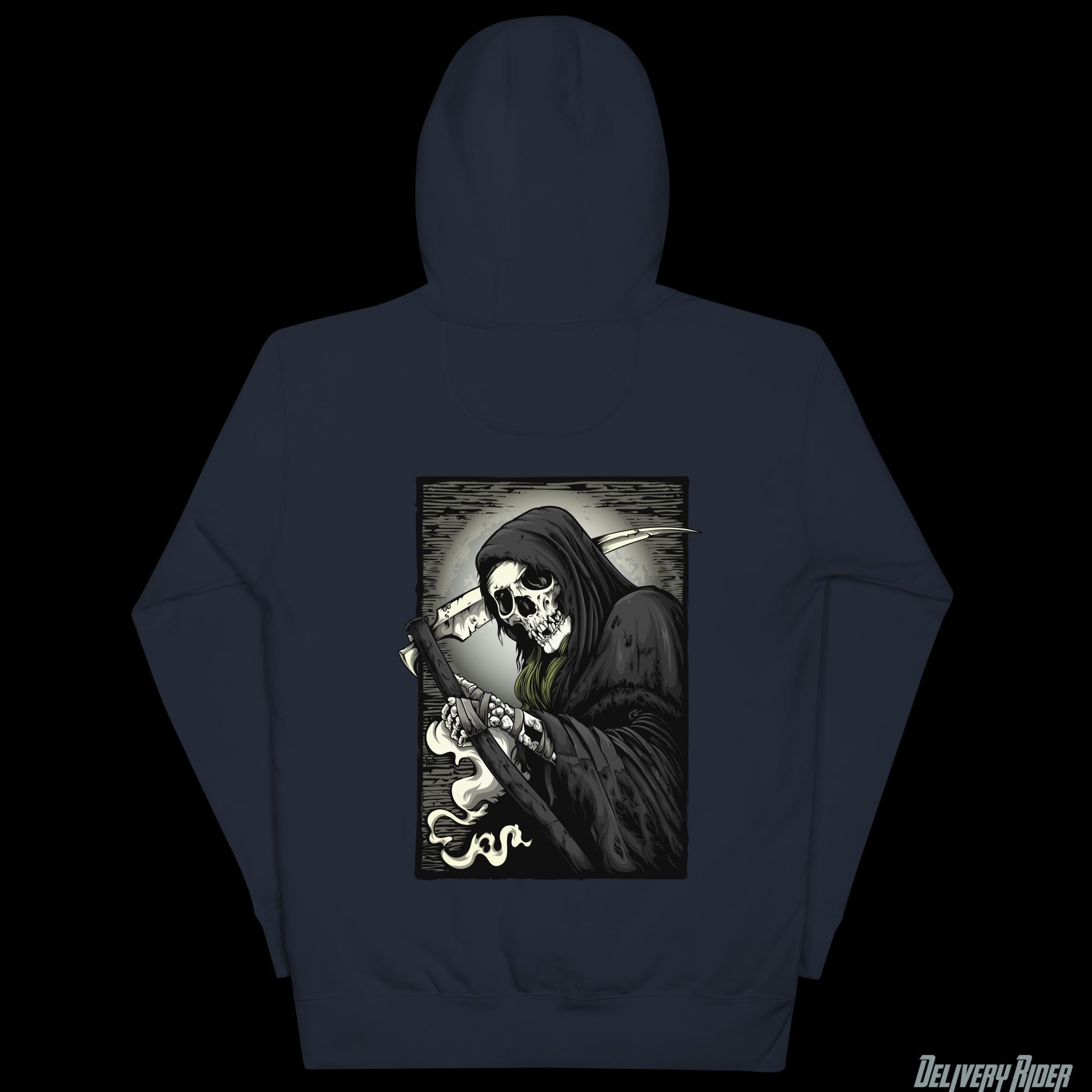 Delivery Rider Grim Reaper Tracksuit Unisex Hoodie