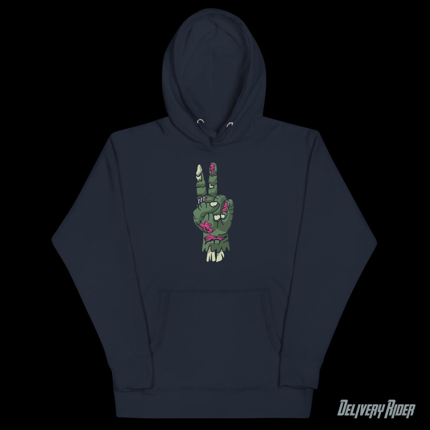 Zombie Hand of Peace Unisex Hoodie