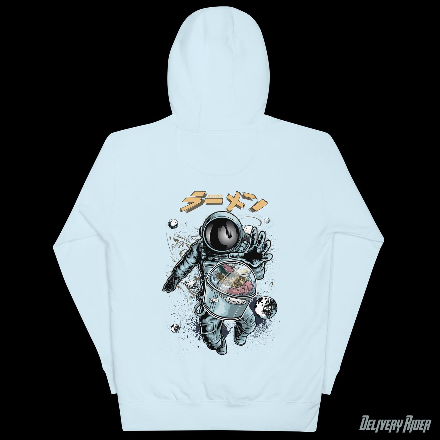 Delivery Rider Astro Ramen Unisex Hoodie