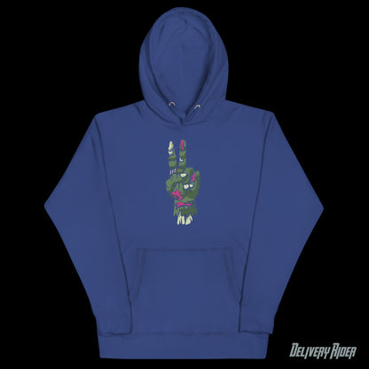 Zombie Hand of Peace Unisex Hoodie